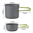 Kit Cozinha Camping Panelas Completo 14 Pecas Mini Fogareiro Cinza Fogao Portatil Acampamento Talheres Dobraveis Copos Pratos Bolsa Transporte Viagem Trilha Camping Pesca Outdoor Utensilios
