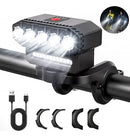 Sinalizador Luz Bicicleta Farol Led Potente Lanterna Bike