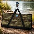 Tapete de Pesagem e Balança Digital Top Fish para Pesca de 50 Kg Camuflado