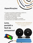 Roda Abdominal Rolo De Exercícios Lombar Abwheel Fit