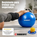 Bola Pilates Suiça Yoga Abdominal Gym Ball 55cm Bomba Grátis
