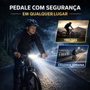 Farol Monster 5 Led Tg3 Lanterna Bike 20.000 Lumens Forte Potente Barra Recarregável Usb Bicicleta Patinete - Marca Camperluz