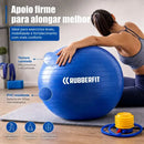 Bola Pilates Suiça Yoga Abdominal Gym Ball 55cm Bomba Grátis