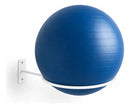 Suporte Bola Pilates Ou Suiça + Parafuso E Buchas Reforçado Cor Branco