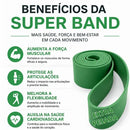 Super Band 4.4cm Elástico Exercício Barra Fixa Extra Forte - R78