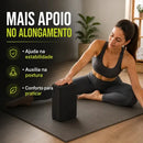 Kit c/ 2 Blocos de Yoga Para Exercícios Alongamento Pilates Meditação Tijolo Funcional Alongamento Ioga Cor Preto Jcanova Store