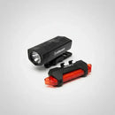 Kit Farol USB e Pisca Traseiro Elleven, 350 Lumens, Preto