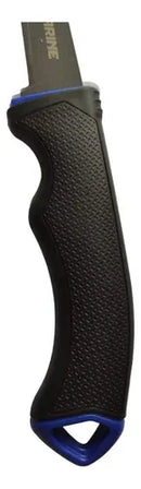 Faca De Pesca Marine Sports Fileteira Serrilhada Em Aço Inox Cor Preto