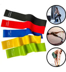 Acessórios Esportivos Kit 18 Itens Treino Exercicios Elásticos Faixa Elástica Mini Band 12níveis Atividade Fisica Pilates Casa