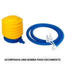 Bola Suíça 4fitness Para Yoga, Pilates, Alongamento, Fisioterapia E Treinos Funcionais 55cm Com Inlfador Cor Cinza