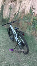 Bagageiro Traseiro Aluminio Bike Aro 26 27 29 Regulável Mtb
