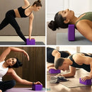 2 Blocos Tijolinho Apoio Para Yoga Pilates Alongamento Zenai Roxo