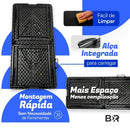 Mesa Dobrável 1,80m Vira Maleta Com Alça Portátil Para Camping Pesca Área Externa Preta