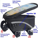 Bolsinha Porta Celular/ Acessórios Suporte Para Bicicleta