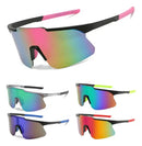 Óculos Corrida Ciclismo Beachtenis Masculino Feminino Uv400 Espelhada Rosa