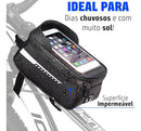 Bolsa Quadro Bike 2l Prova D Agua Celular Gps 7'' Acessórios