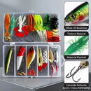 71 Pcs Isca Artificial Para Pesca Tucunaré, Traíra E Tilápia