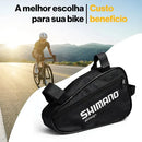 Bolsa De Bicicleta Bike Moto Shimano Para Quadro De Bicicleta Ferramentas e Pertences Cor Preto Resistente a Água Aro 20-29 -CICLOOABC
