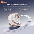 Fone De Ouvido Sem Fio Bluetooth Ipx7 Impermeável Com Gancho, Com Microfone Enc Cancelamento De Agua Com Gancho Para Academia E Corrida