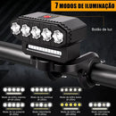 Sinalizador Luz Bicicleta Farol Led Potente Lanterna Bike