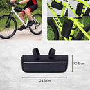 Kit Bike Farol Lanterna Recarregável Bicicleta Frontal Traseiro A Prova D'água + Estojo Kit Ferramentas Bicicleta Acessórios Bolsa Quadro Bike Com Reparo Pneu Bomba De Ar Remendo Chaves