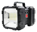 Lanterna Potente 40w 10000 Lanterna Holofote Recarregavel Lanterna Preto Luz Branco Fluoreled