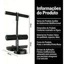 Auxiliar De Treinamento Abdominal C/ Suporte Celular E Corda