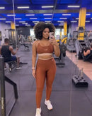 Conjunto Fitness Academia Calça E Top Zero Transparência
