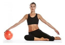Bola Yoga Pilates Fisio Overball Liveup Ls3225 25cm Laranja
