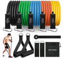 Kit Elásticos Extensores Com Acessórios