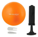 Bola Overball Pilates Ginastica Yoga Fisioterapia Hidrolight Cor Laranja 20cm