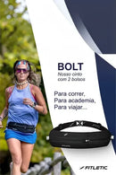 Pochete Corrida Fitletic Neoprene Preto Para Celular e Acessórios