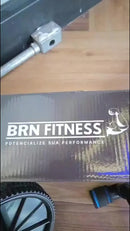 Kit Ginastica Rodinha Abdominal + Suporte Barra De Flexão Preto e Azul