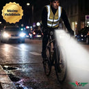 Farol Lanterna Bike 8 Led Potente Recarregável Usb Controle Buzina Integrada Sinalizador Luz Forte Ajustável Todo Tipo De Bicicleta Ybf