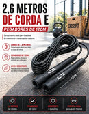 Corda De Pular Cross Fit Speed Rope Cabo Pvc Ajustável Azze