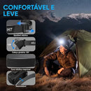 Lanterna de Cabeça Sunble Recarregável para Camping e Pesca com 5 Modos de Luz