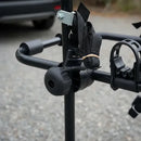 Suporte Transbike P/ 3 Bikes Apoio Fixo Sedan Hatch Suv True Cor Preto