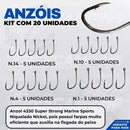 Pescamping Kit Pesca Completo 2 Varas Fibra De Vidro E 2 Molinetes Leve Com Linha Estojo E Maleta Com Acessórios - Tralha de Pescaria