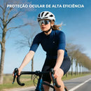 Forestory Óculos Esportivo De Sol Ciclismo Corrida Beach Tennis Uv400 Cor Espelhado Plata