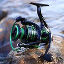 Molinete Sougayilang 4000 Verde Relação 5.2:1 Drag 12kg Pesca