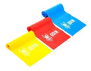 Faixas Elásticas Kit 3 Intensidades Treino Elástico Odin Fit