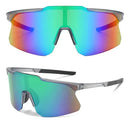 Óculos Corrida Ciclismo Beachtenis Masculino Feminino Uv400 Espelhada Cinza
