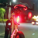 Farol Bike Recarregável Tecbrasil 2 Leds Cree T6 Usb Sinalizador Traseiro