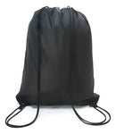 Mochila Sacola De Academia Para Esporte Porta Chuteira Tênis Cor Preto Liso