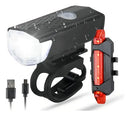 Kit Lanterna E Farol Bicicleta Luz Ultra Led A Prova D'água