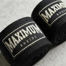 FAIXA ESPORTIVA BANDAGEM MAXIMUM BLACK (PRETA) - PAR - 3 METROS