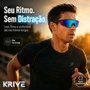 Óculos Ciclismo Corrida Esportivo Bike Mtb Protecao Uv Beach Azul