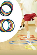 Argola Agilidade Aro Kit 15 Peças Treino Circuito Funcional Multicores Variadas