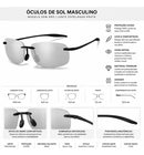 Óculos Dsol Classic Sports Country Sem Aro Moldura Ultraleve