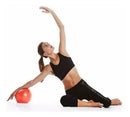 Bola Yoga Pilates Fisio Overball Liveup Ls3225 25cm Laranja